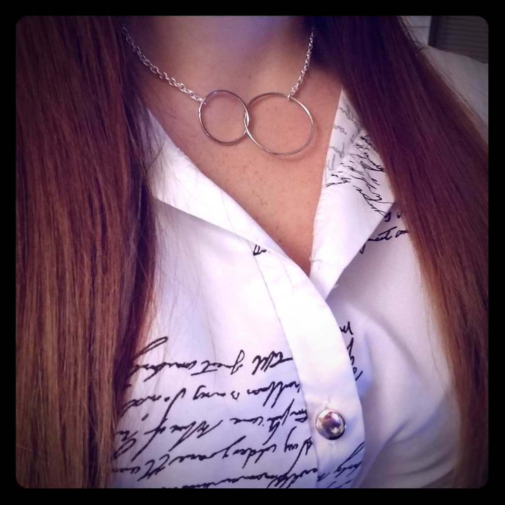 Interlocking Circle Necklace